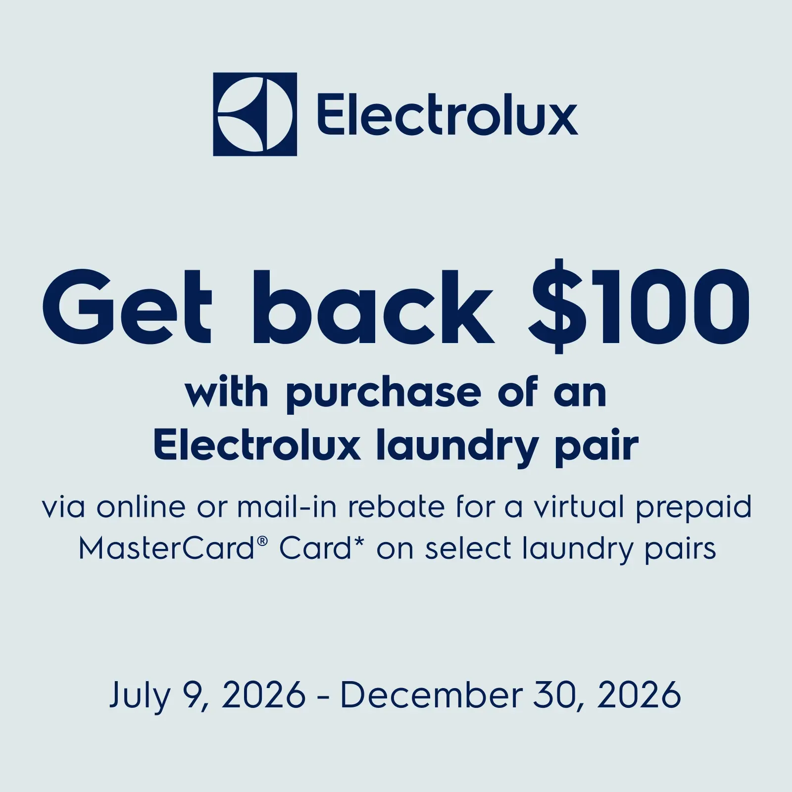 Electrolux $100